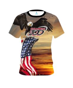 Columbia 300 American Eagle Sunrise CoolWick Bowling Jersey