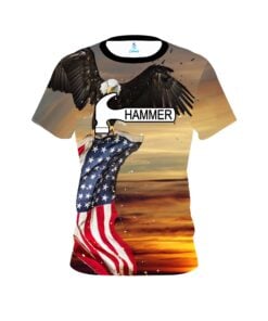 Hammer American Eagle Sunrise CoolWick Bowling Jersey