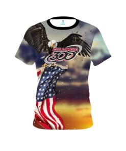 Columbia 300 American Eagle Sunset CoolWick Bowling Jersey