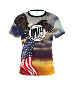 DV8 American Eagle Sunset CoolWick Bowling Jersey
