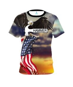 Hammer American Eagle Sunset CoolWick Bowling Jersey