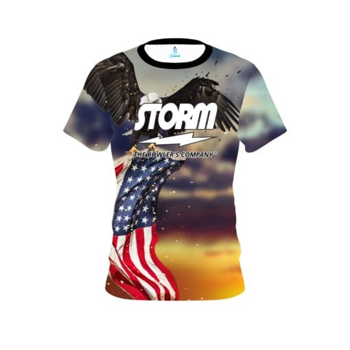 Storm American Eagle Sunset CoolWick Bowling Jersey