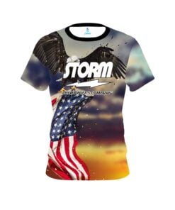 Storm American Eagle Sunset CoolWick Bowling Jersey