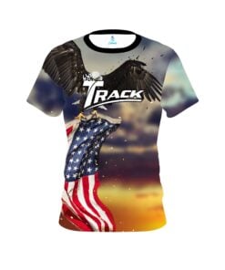 Track American Eagle Sunset CoolWick Bowling Jersey