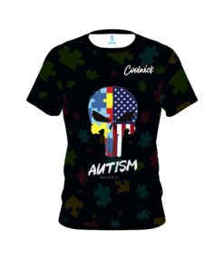 Signature Coolwick Autism Punisher Bowling Jersey