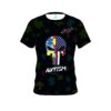 Columbia 300 Autism Punisher CoolWick Bowling Jersey