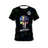 DV8 Autism Punisher CoolWick Bowling Jersey