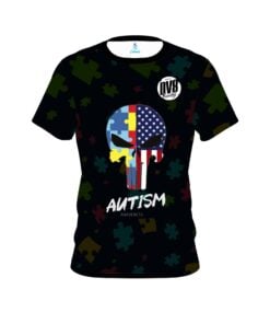 DV8 Autism Punisher CoolWick Bowling Jersey
