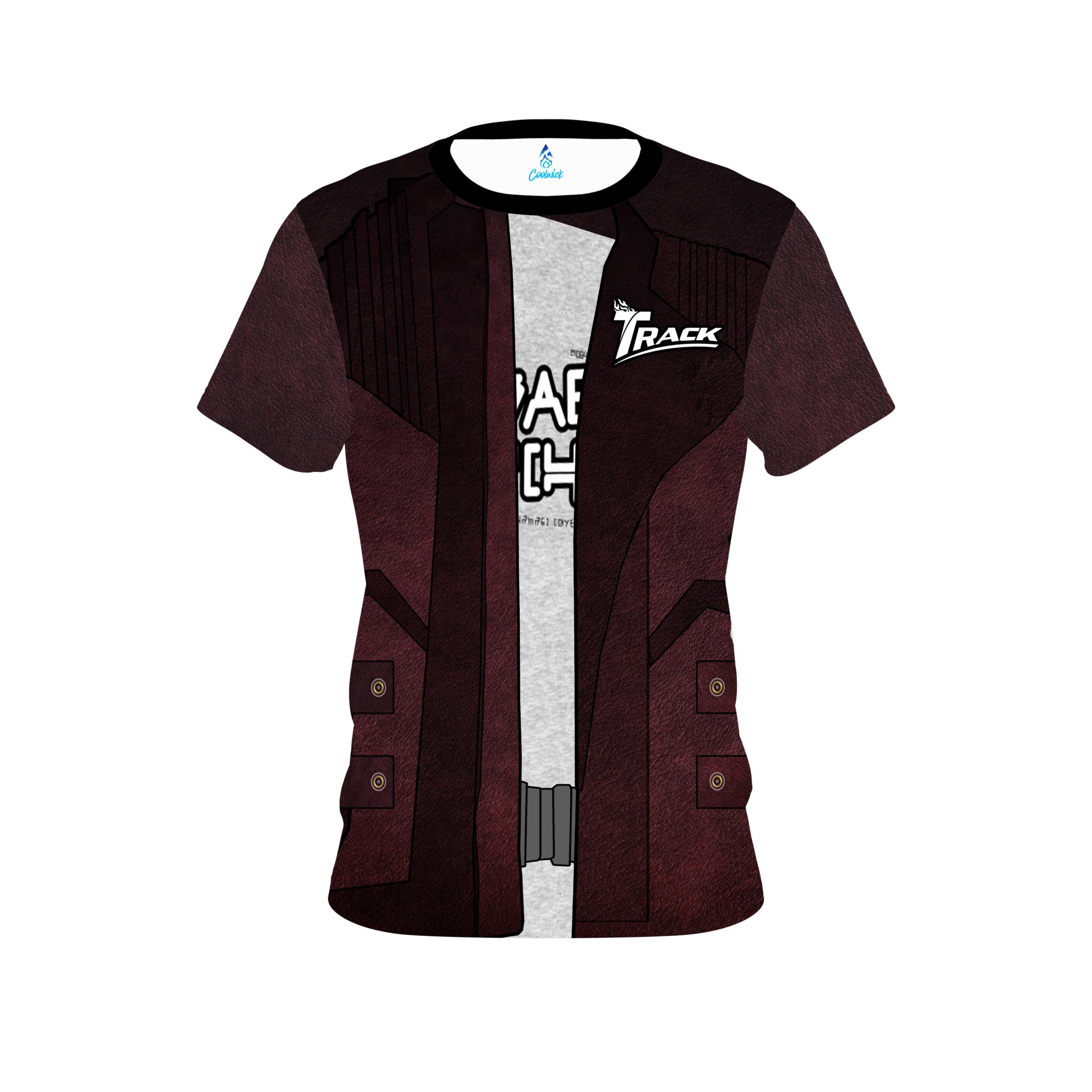 Track Super Hero 10.0 CoolWick Bowling Jersey