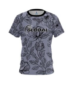 900 Global Flower Tattoo CoolWick Bowling Jersey