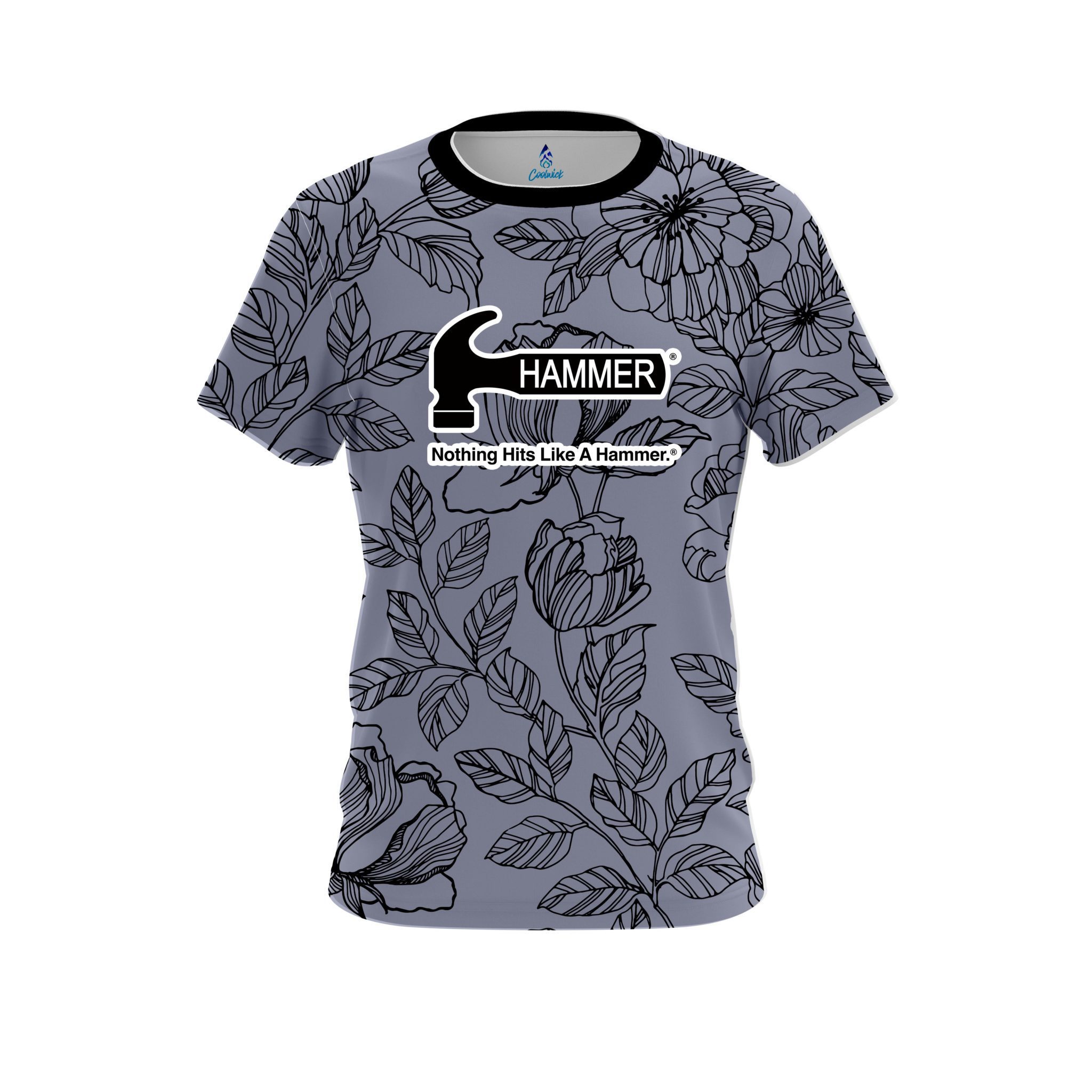 Hammer Flower Tattoo CoolWick Bowling Jersey