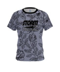 Storm Flower Tattoo CoolWick Bowling Jersey