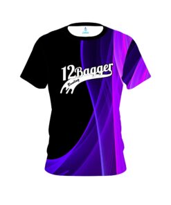 12Bagger Bowling Deep Curves Purple Coolwick Jersey