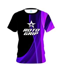 Roto Grip Deep Curves Purple CoolWick Bowling Jersey