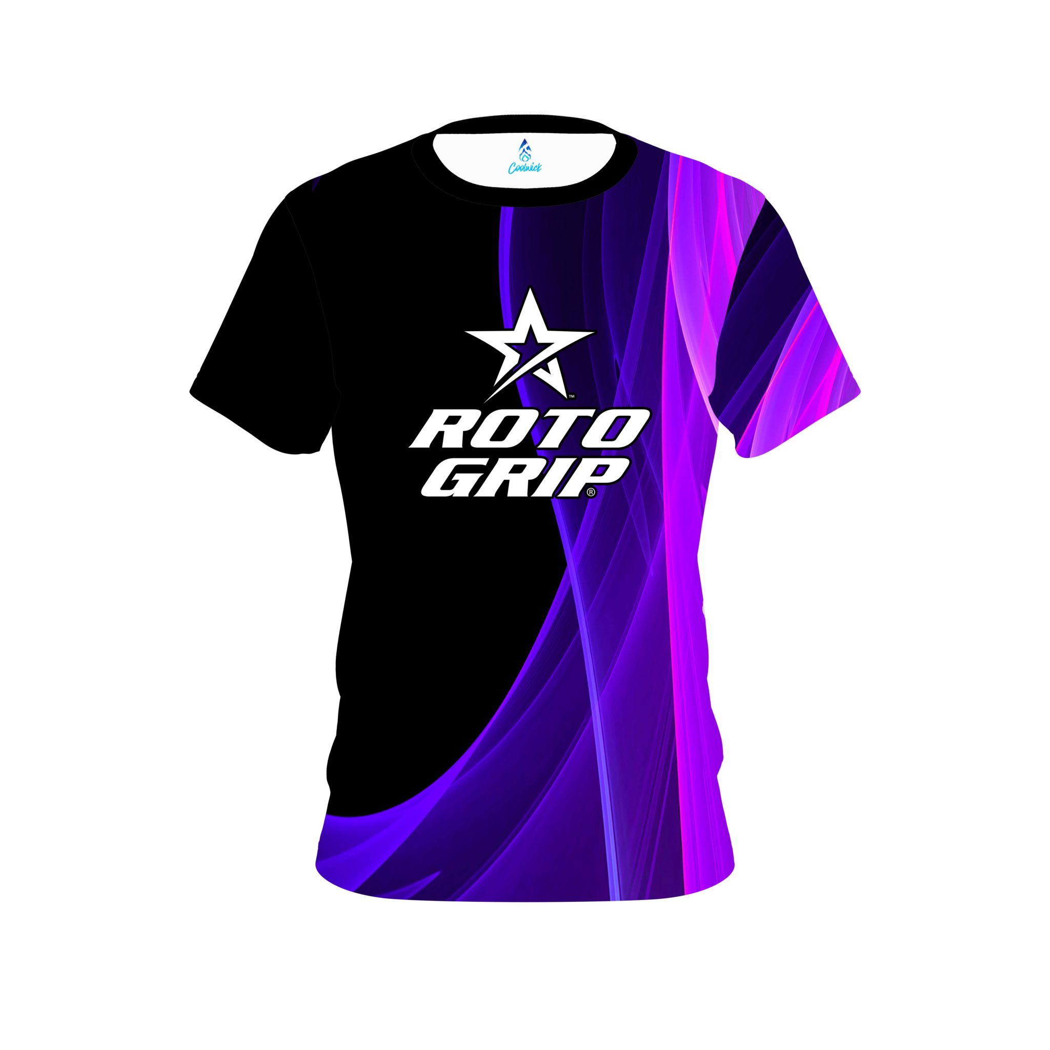 Roto Grip Deep Curves Purple CoolWick Bowling Jersey