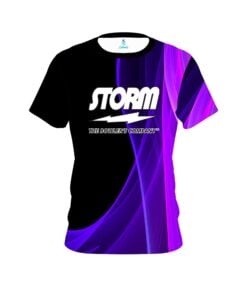 Storm Deep Curves Purple CoolWick Bowling Jersey