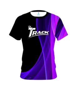 Track Deep Curves Purple CoolWick Bowling Jersey