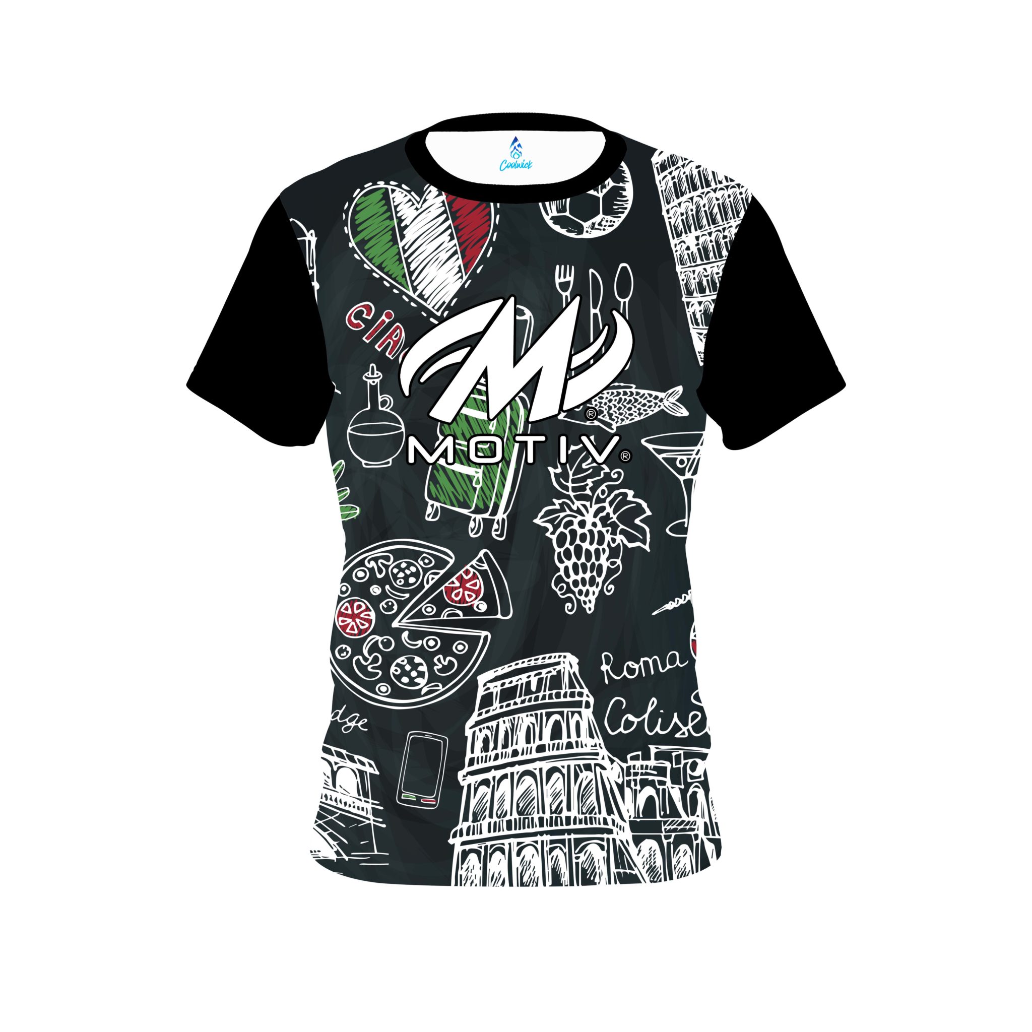 Motiv Italy Vibes CoolWick Bowling Jersey