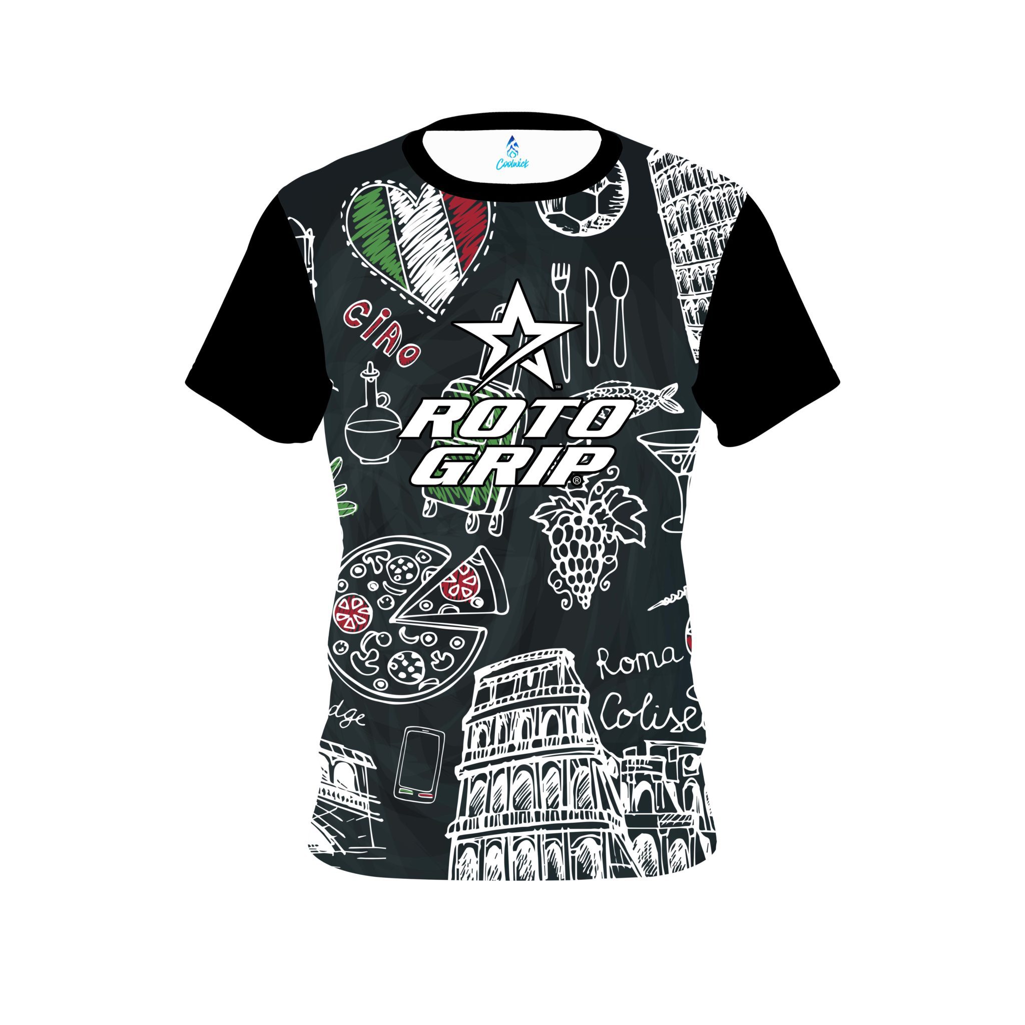 Roto Grip Italy Vibes CoolWick Bowling Jersey