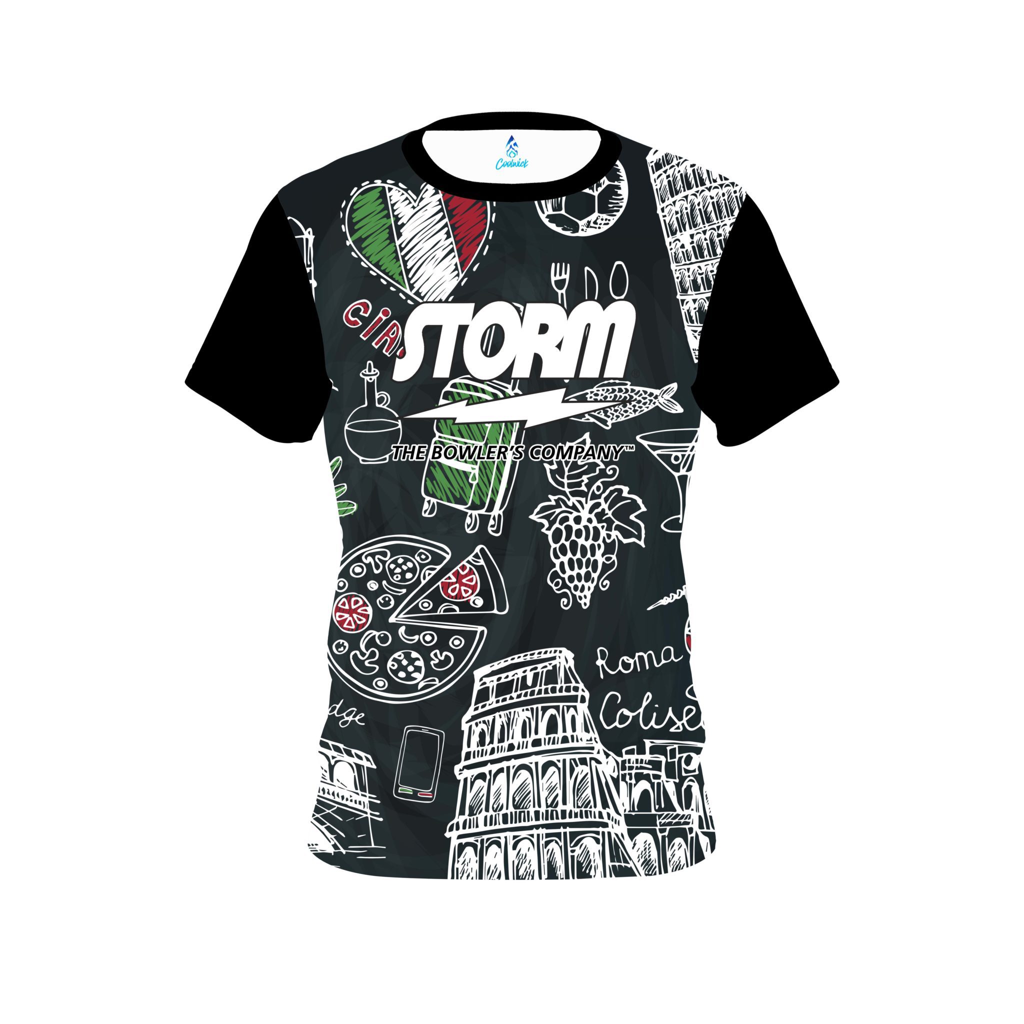 Storm Italy Vibes CoolWick Bowling Jersey
