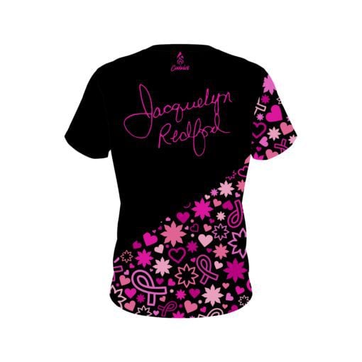 Jacquelyn Redford Breast Cancer CoolWick Bowling Jersey - Image 2