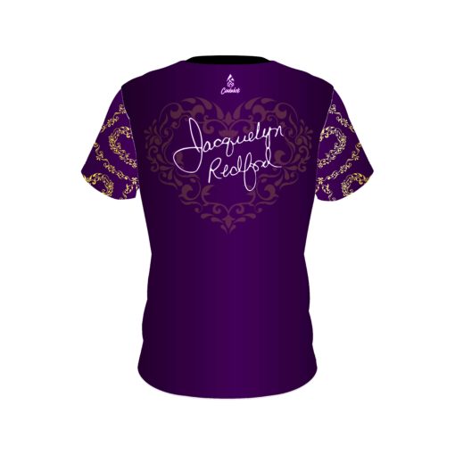 Jacquelyn Redford Golden Hearts CoolWick Bowling Jersey - Image 2