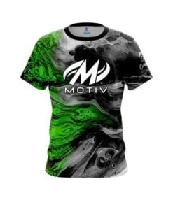 Motiv Green Lava CoolWick Bowling Jersey