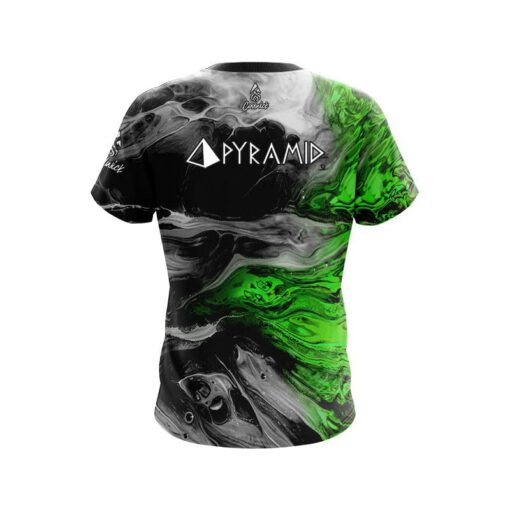 Pyramid Green Lava CoolWick Bowling Jersey - Image 2