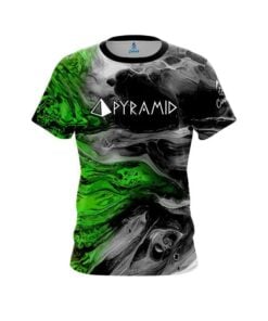 Pyramid Green Lava CoolWick Bowling Jersey