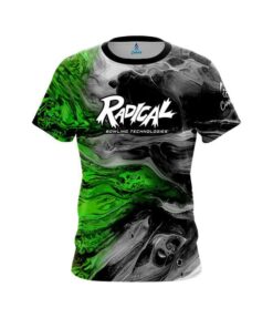 Radical Green Lava CoolWick Bowling Jersey