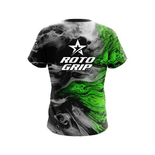 Roto Grip Green Lava CoolWick Bowling Jersey - Image 2