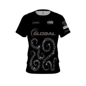 Stephanie Zavala 900 Global Silver Toes Glitter CoolWick Bowling Jersey