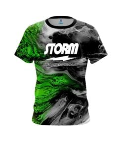 Storm Green Lava CoolWick Bowling Jersey