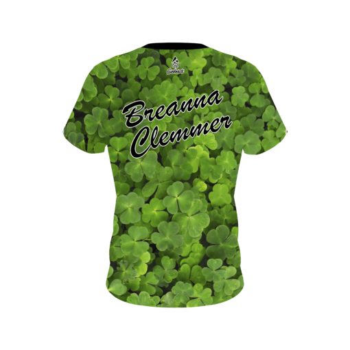 Breanna Clemmer Brunswick Clovers CoolWick Bowling Jersey - Image 2