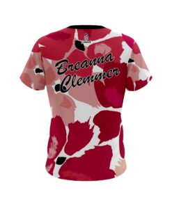 Alternative view of Breanna Clemmer Brunswick Hibiscus CoolWick Bowling Jersey
