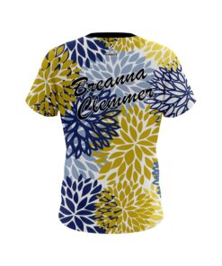 Alternative view of Breanna Clemmer Brunswick Garden Flowers CoolWick Bowling Jersey