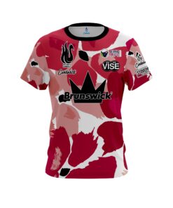 Breanna Clemmer Brunswick Hibiscus CoolWick Bowling Jersey
