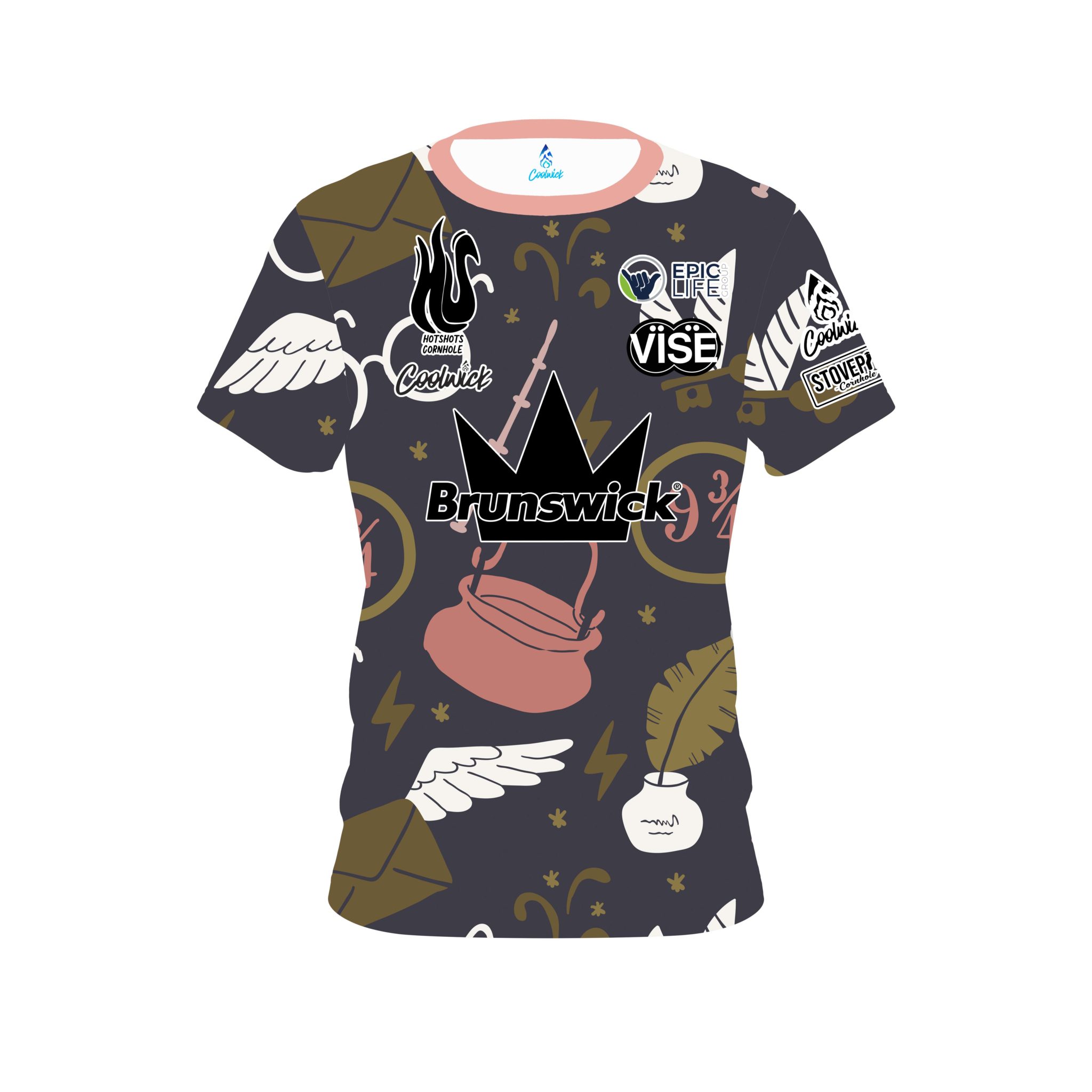 Breanna Clemmer Brunswick Wizardry CoolWick Bowling Jersey