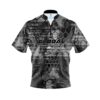 900 Global Blackout Honeycomb Quick Ship CoolWick Sash Zip Bowling Jersey