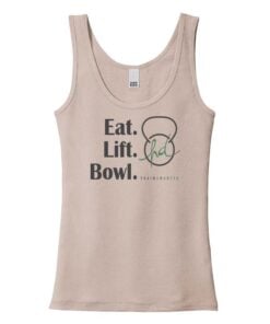 Eat Lift Bowl BowlFit Heather D'Errico Coolwick Women's Tank Top