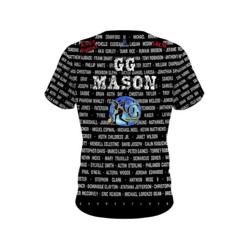 Gazmine "GG" Mason Storm Black Lives Matter CoolWick Replica Bowling Jersey - Image 2