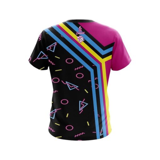 12Bagger Bowling Bev Wright 2022 Breast Cancer Coolwick Jersey - Image 2