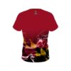 A2B Addicted2Bowling Jai Jones Red MD Flag CoolWick Jersey - Image 2