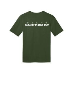 Alternative view of Limited Edition Belmo Make Them Fly Green T-Shirt