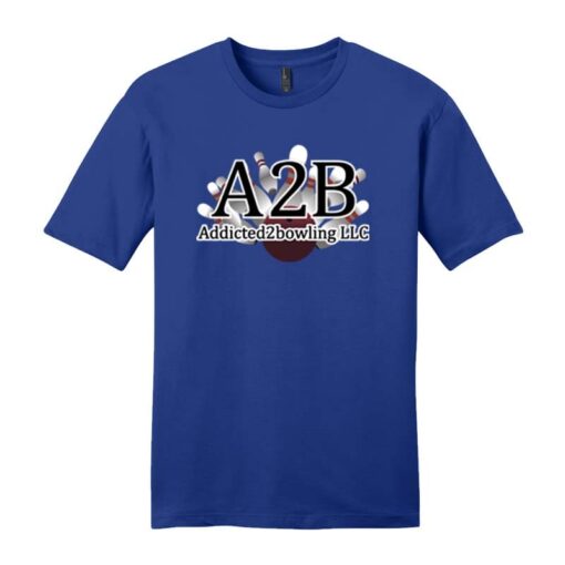 A2B Addicted2Bowling Unisex CoolWick Bowling T-Shirt - Image 4