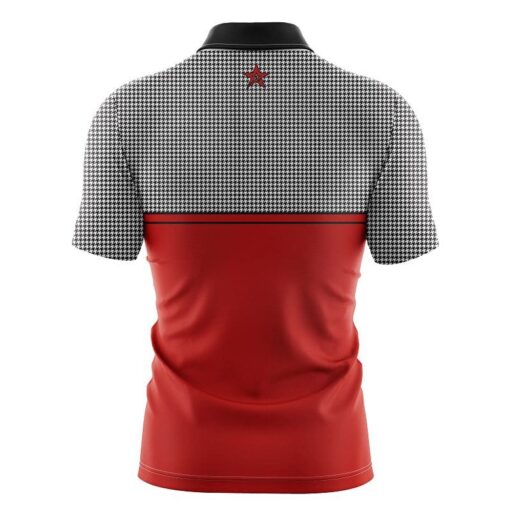 Roto Grip ASC Red Houndstooth Men's CoolWick Polo - Image 2
