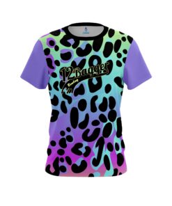 12Bagger Neon Frank Leopard CoolWick Bowling Jersey