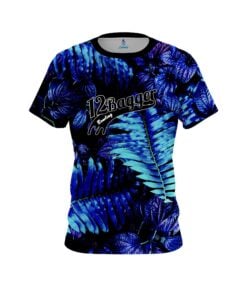 12Bagger Neon Palm Leaves CoolWick Bowling Jersey