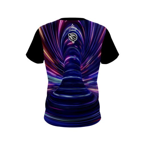 12Bagger Neon Tornado CoolWick Bowling Jersey - Image 2