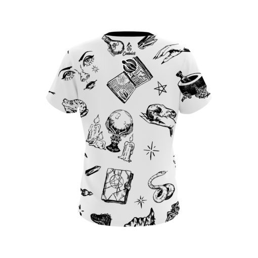 12Bagger Bowling White Witches Coolwick Jersey - Image 2